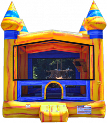 X-Series Castle Bounce House Yellow (13x13)