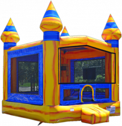 store item sku 147391814 1655995585 X-Series Castle Bounce House Yellow (13x13)