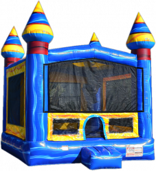 store item sku 147391863 1655995964 X-Series Castle Bounce House Blue (13x13)